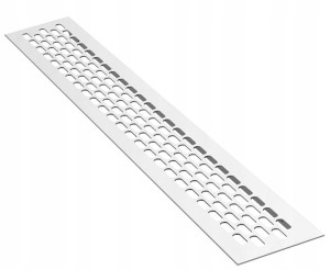 KRATKA WENTYLACYJNA POD LODÓWKĘ ALUMINIUM 60/480