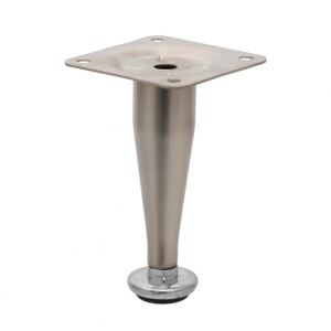 NÓŻKA MEBLOWA REGULOWANA 10CM SATYNA